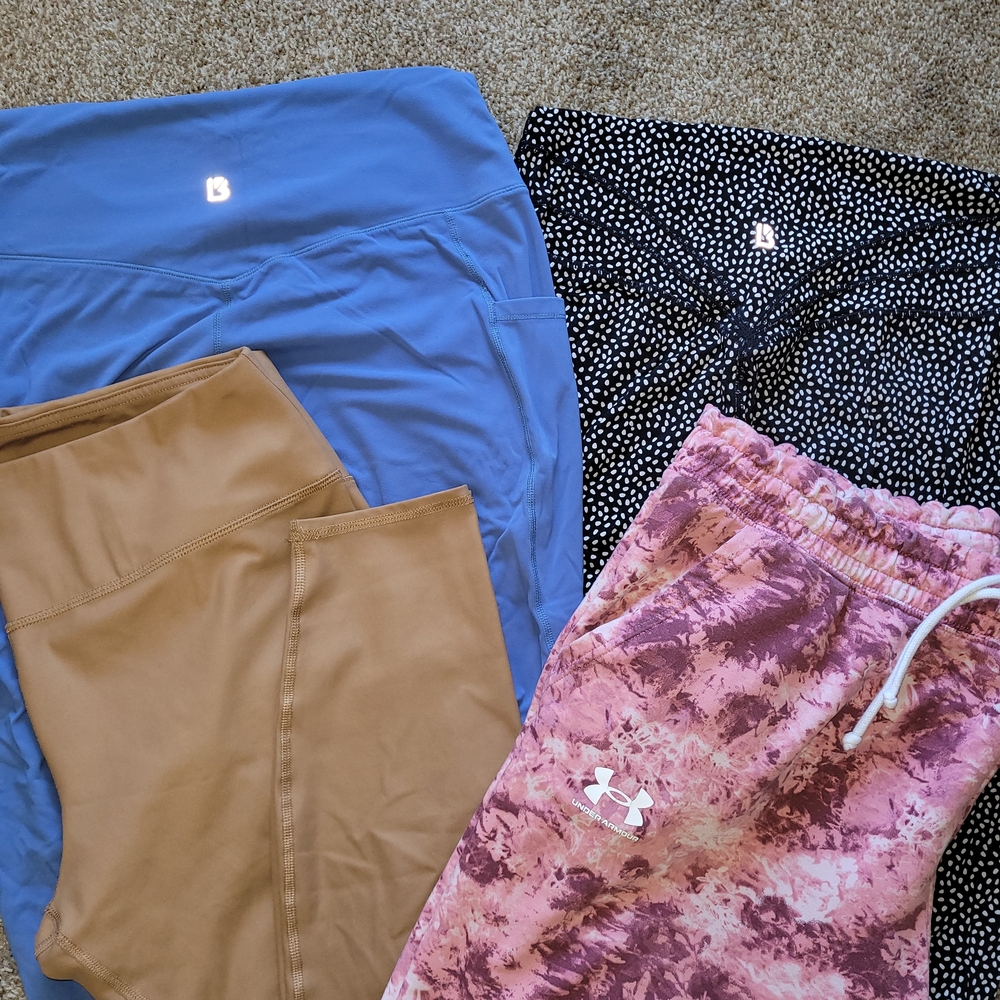 leggings active wear workout pants bundle xl